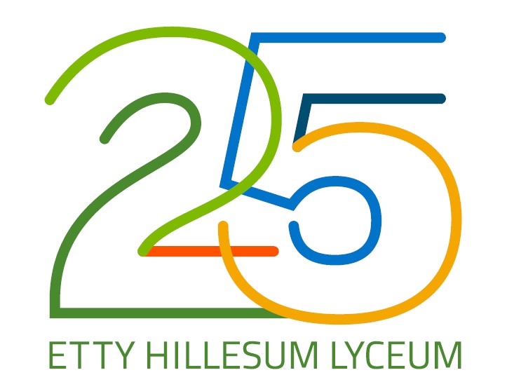 Etty Hillesum Lyceum 25 jaar! logo