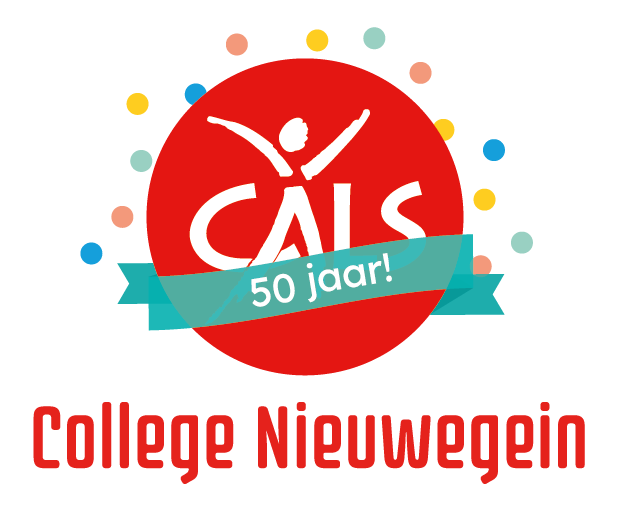 Cals College  50 jaar! logo