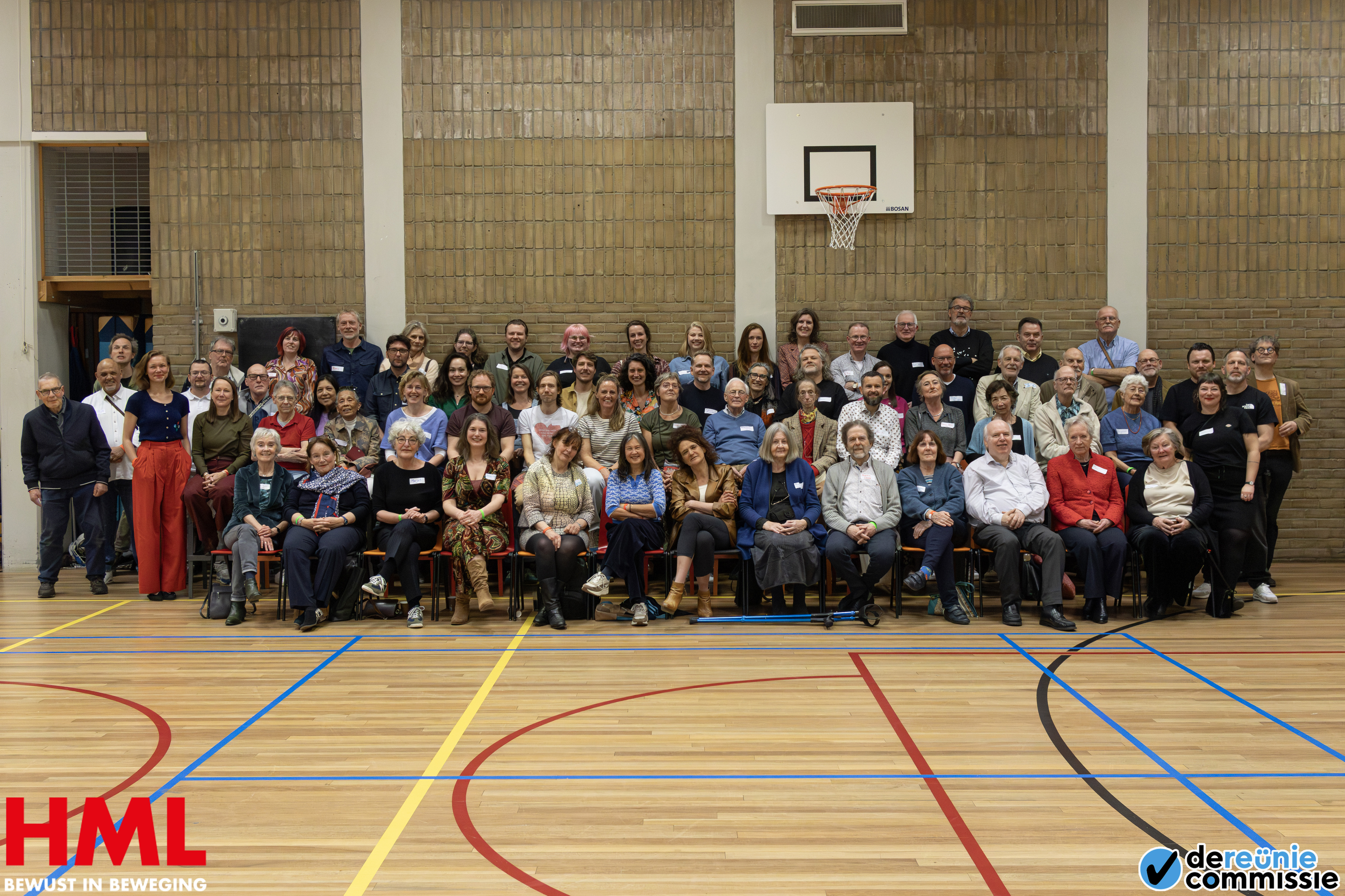 Geslaagde reünie Haags Montessori Lyceum 75 jaar brengt oud-leerlingen en medewerkers samen