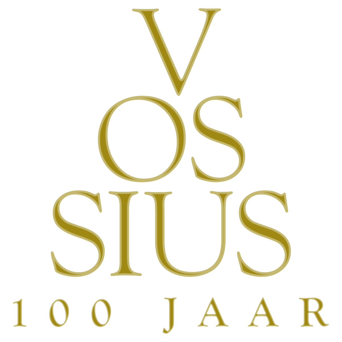100 jaar Vossius! logo