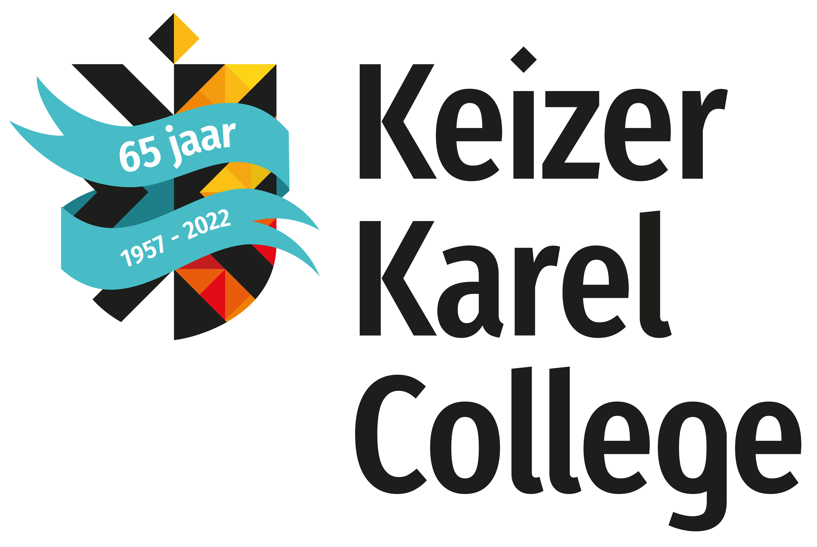 Reünie Keizer Karel College 65 jaar logo